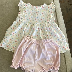 James and Lotttie 24 mos short set